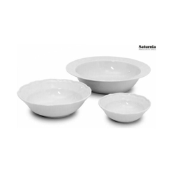 Insalatiera 26cm Praga Bianco - Saturnia en oferta