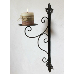 Dandibo - Porta Candele a Parete 12111 Porta Candele in Metallo 47cm Luci-Candele precio