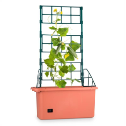 Power Planter Vaso Supporti Piante Rampicanti Pomodori75x130x35 cm 3 Piani PP mobile precio