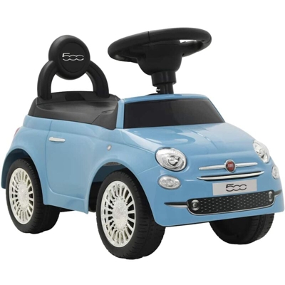 vidaXL Auto per Bambini Fiat 500 Blu - Blu