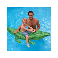 Coccodrillo Cavalcabile Gioco Gonfiabile Per Bambini 168 X 86 Cm Mare Piscina en oferta