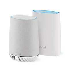 Kit Sistema Wi-Fi Orbi con Altoparlante Intelligente Orbi Voice RBK50V Tri-band (2.4 GHz / 5 GHz) Colore Bianco características