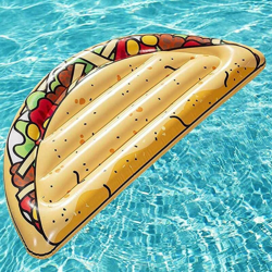 Materassino Isola Gonfiabile Stampa Tacos PVC Mare Piscina 171x89cm - Bestway precio