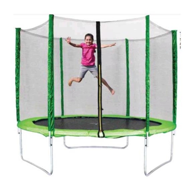 Fraschetti - Trampolino Elastico Jumpy da esterno - rivestimento in PVC. Dimensione 244 cm