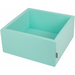 90X40cm/SENZA Palline ? 7CM Quadrato Piscina Di Palline Colorate Per Bambini Fabbricato In EU, Menta: Grigio/Bianco/Turchese - menta: en oferta