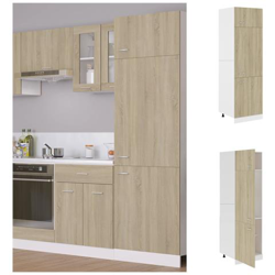 Armadio Per Frigo Rovere Sonoma 60x57x207 Cm In Truciolato precio