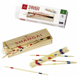 Gioco di Societa' Classico Mikado Scatola Shangai in Legno Per Bambini e Adulti en oferta