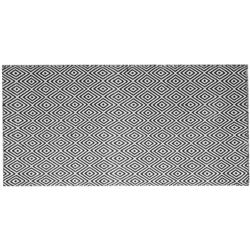 Tappeto da esterno bianco-nero 80 x 150 cm IMIRCIK precio