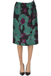 Flower print skirt precio