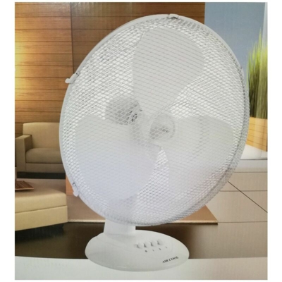 Air Cool - Ventilatore ventola tavolo cm 40 3 velocita' griglia protezione 3 lame 390316