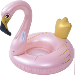 Ciambella Salvagente Cavalcabile Fenicottero Rosa Bambini 115cm Mare Piscina en oferta