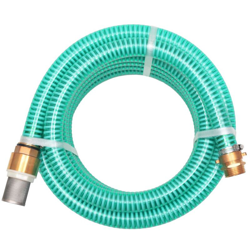 Asupermall - Tubo di Aspirazione con Connettori in Ottone 10 m 25 mm Verde precio