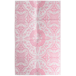 vidaXL Tappeto da Esterni Rosa 190x290 cm in PP en oferta