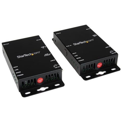 Extender video HDBaseT HDMI via Cat5 con RS-232 e controllo IR - Ultra HD 4K - 100m