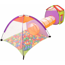 Selonis Plac Area Di Gioco 3In1 Per Bambini Con 100 Palline Colorate 6 Cm, Multicolore:Giallo/Verde/Blu/Rosso/Arancione en oferta