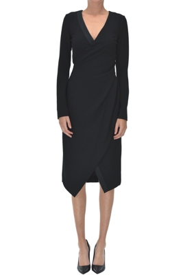 Crepè sheath dress