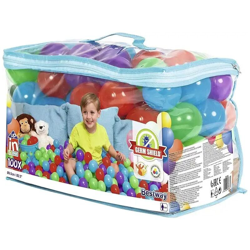 Palla Palline Gioco Colorate Bambini Sacca 100 Palline Semirigide Diametro 6.5cm en oferta