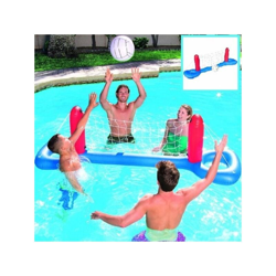 Rete Pallavolo Gonfiabile Galleggiante Con Pallone 244 X 64 Cm Mare Piscina precio