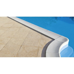 Bordo perimetrale bianco per piscina rettangolare > Rettangolare 7x4 mt precio