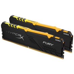 Kit da 2 Moduli di Memoria Dimm Fury RGB 32 GB (2x16 GB) DDR4 2666 MHz CL16 precio