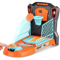 Gioco da Tavolo Basket Palla Canestro Elettronico Giocattolo Bambini Luci Suoni en oferta