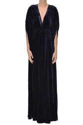 Velvet long dress precio