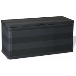 Asupermall - Baule da Giardino Nero 117x45x56 cm precio