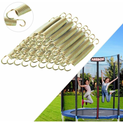 32 x Molle a Spirale di Ricambio per Tappeto Elastico Trampolino 135 mm - Arebos