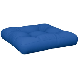 Cuscino per Pouf su Pallet Blu Reale in Tessuto - Blu - Vidaxl en oferta