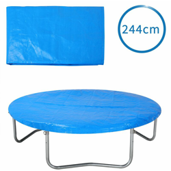 Monzana - Telo di Copertura per Trampolino diametro 183 - 244 - 305 - 366 - 427cm 244cm - blu precio