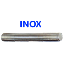 Barra filettata acciaio inox mm 5 mt 1 precio