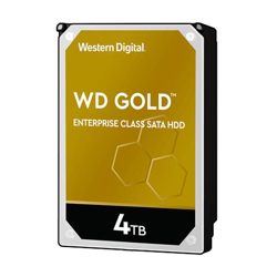 Hard Disk WD Gold 4 TB 3.5'' Interfaccia Sata III 6 Gb / s Buffer 256 Mb 7200 RPM en oferta