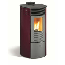 Stufa a pellet design 8,87 Kw Kalor Redonda > Bordeaux precio