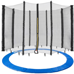 Rete di Protezione Trampolino + Protezione del Bordo 490 cm 8 Bastones características