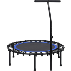 vidaXL Trampolino da Fitness con Manico 102 cm - Nero características