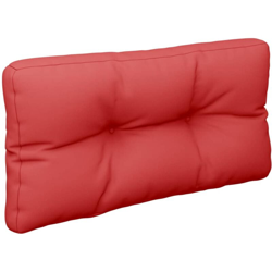 Cuscino per Divano Pallet Rosso 70x40x12 cm - Rosso - Vidaxl en oferta