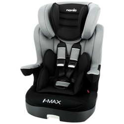 Back Booster Con Imbracatura I Max Isofix + Foam + Buckle Group 1/2/3 - Da 9 A 36 Kg - Grigio en oferta