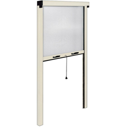 Zanzariera irs-ce bianca riducibile ral 9010 cm.100x250h - Salone en oferta