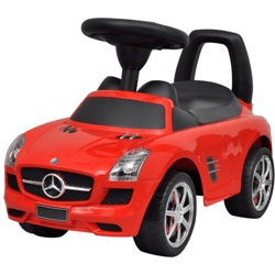 vidaXL Automobile a Spinta Cavalcabile Bambini Mercedes Benz Rossa - Rosso en oferta