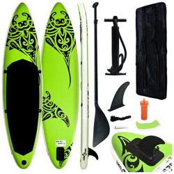 Set Tavola Gonfiabile Da Sup 366x76x15 Cm Verde en oferta