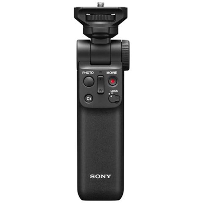 Gp-vpt2bt Shooting Grip Bluetooth Con Funzione Telecomando Wireless E Treppiedi, Per Fotocamere Digitali Sony, Ottimale Per Video E Vlog, Nero