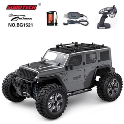 Rctown Subotech Bg1521 Golory 1/14 2.4g Rc Auto 4wd 22km / h Arrampicata Controllo Proporzionale Rc Buggy Fuoristrada Giocattolo Xyw0401 | auto Rc (nero) precio