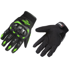 Men¡¯s Motorcycle Gloves Touching Screen Full Finger Motorbike Racing Motor Cycling Motocross Mountain Breathable M-XL,M|Green en oferta