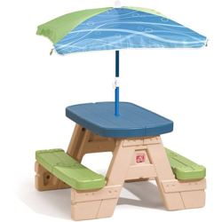 Step2 Tavolino da Picnic Sit and Play - Multicolore en oferta