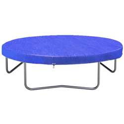 vidaXL Telo Copertura per Trampolino Elastico in PE 450-457 cm 90 g/m² - Blu precio