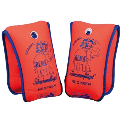 BEMA Fasce da Braccio per Nuoto in Neoprene Arancione - Arancione