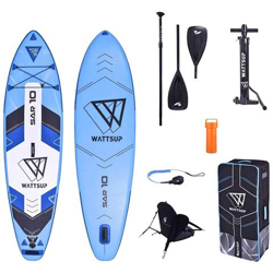 Sar 10 Combo 10'0'''' Gonfiabile Sup Board Stand Up Paddle Pack Completo 305x81x15 Cm Con Sedile Kayak E Doppia Pagaia. en oferta