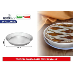 Tortiera Conica Bassa Cm.32 Pentalux en oferta