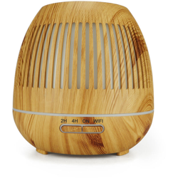 yx-130 Smart WiFi Diffusore di oli essenziali 400ml Umidificatore a nebbia fredda Umidificatore per aromaterapia a grana di legno 7 Cambiamento di en oferta