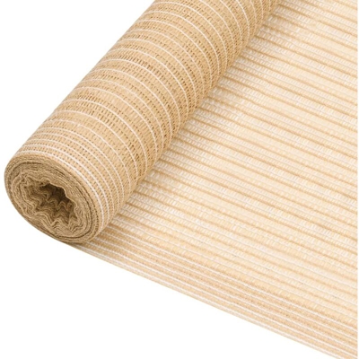 Rete per Privacy Beige 1,5x10 m in HDPE 150 g/m² - Beige - Vidaxl